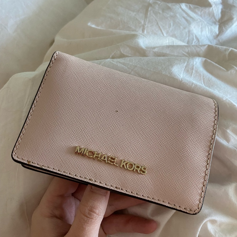 Michael Kors pink wallet